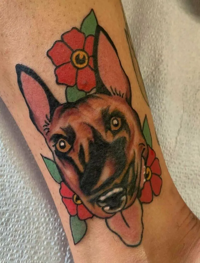 Era para cubrir otro mal tatuaje
