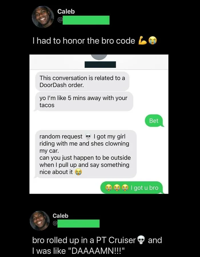 Bro Code Over Anything Else