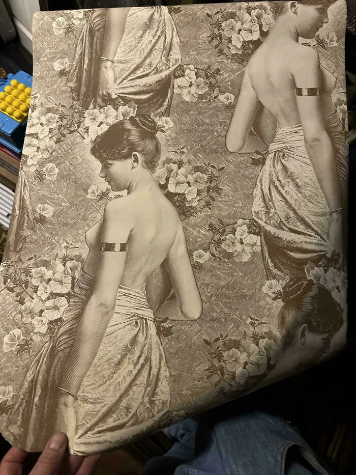 Came Across This Original Roll Of Wallpaper In An Attic Clearance In The UK , Anything?