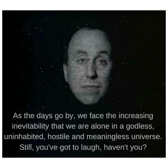 Laugh In The Face Of The Absurdity Of Existance Xd