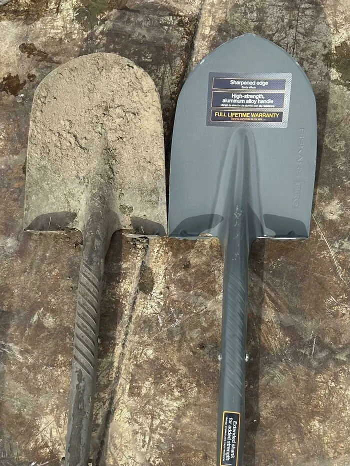 Shovel After 2 Years