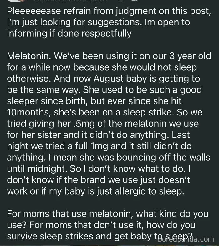 Melatonin For An 11 Month Old