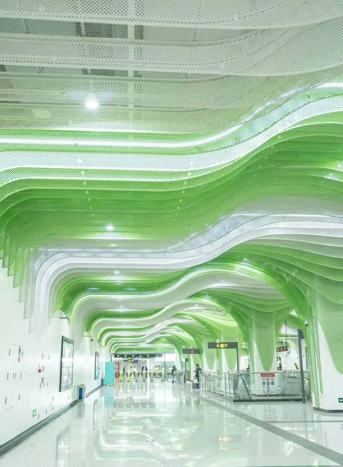 Chengdu Metro Station, China