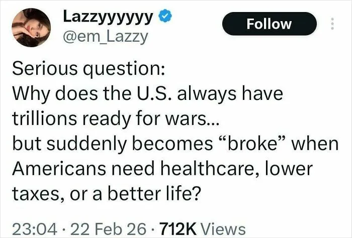 Serious Question
