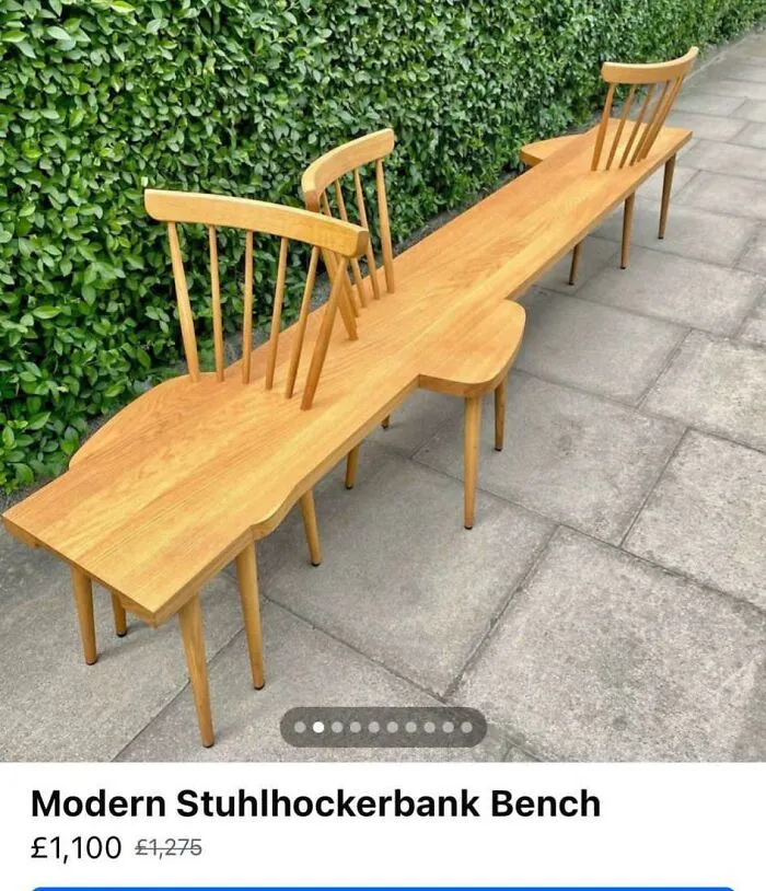 Banco moderno