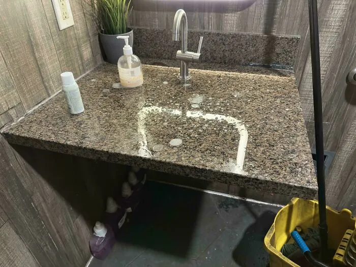 El "lavabo" en un restaurante
