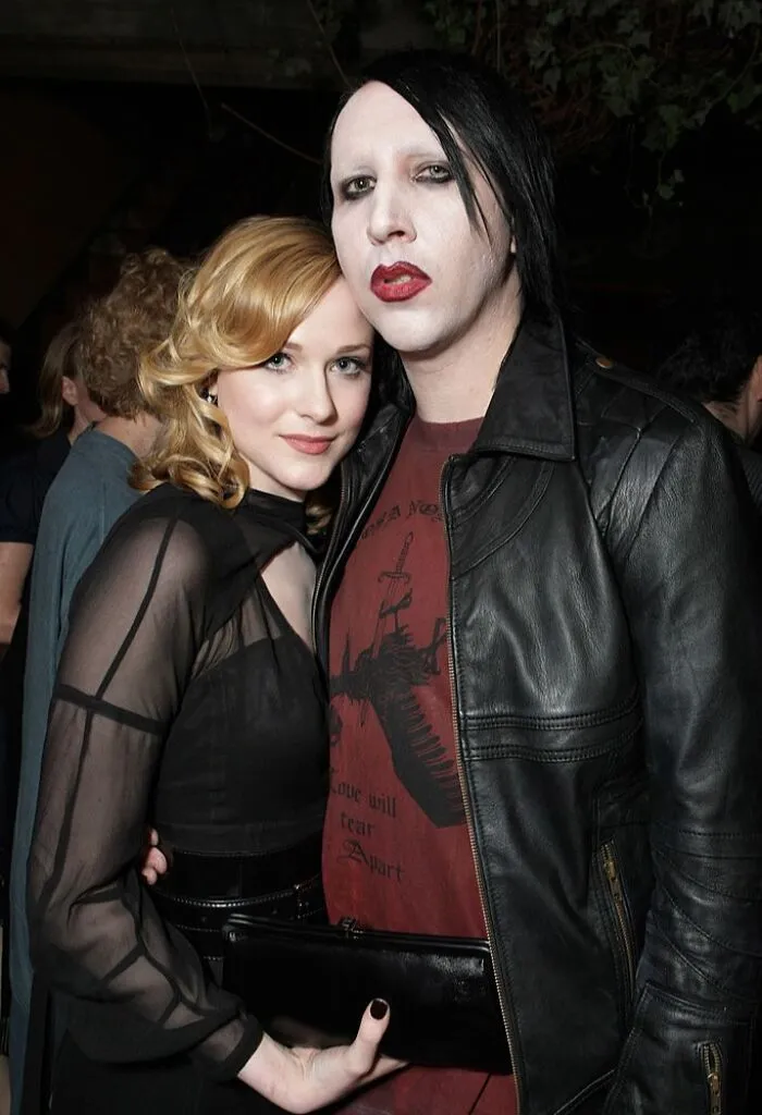 Evan Rachel Wood And Marilyn Manson (2007-2010)