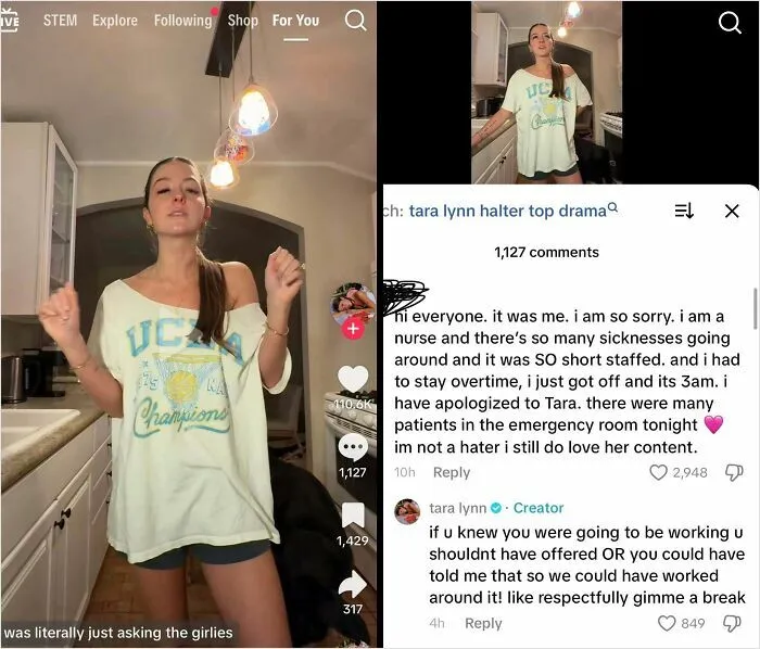 Halter Top Drama
