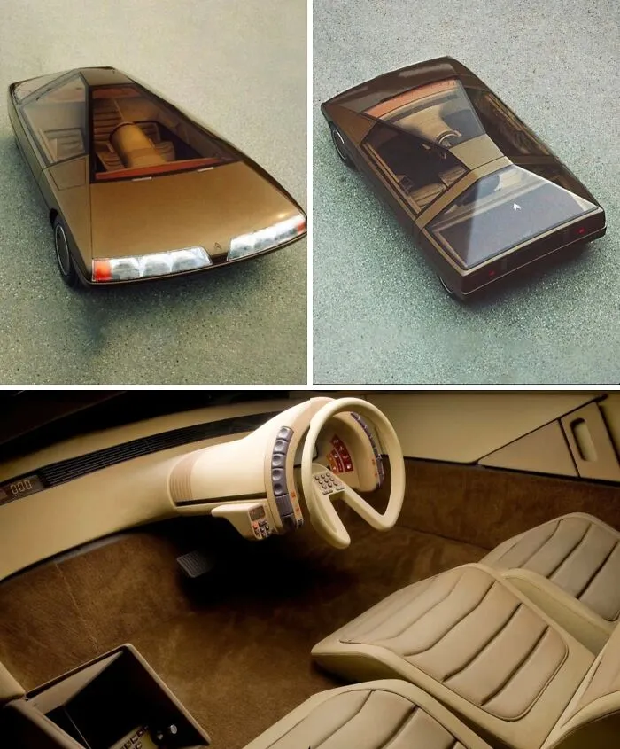 1980 Citroën Karin A Glass Pyramid On Wheels. Designed By Trevor Fiore, It’s Still More Futuristic Than Anything Tesla Has Ever Produced