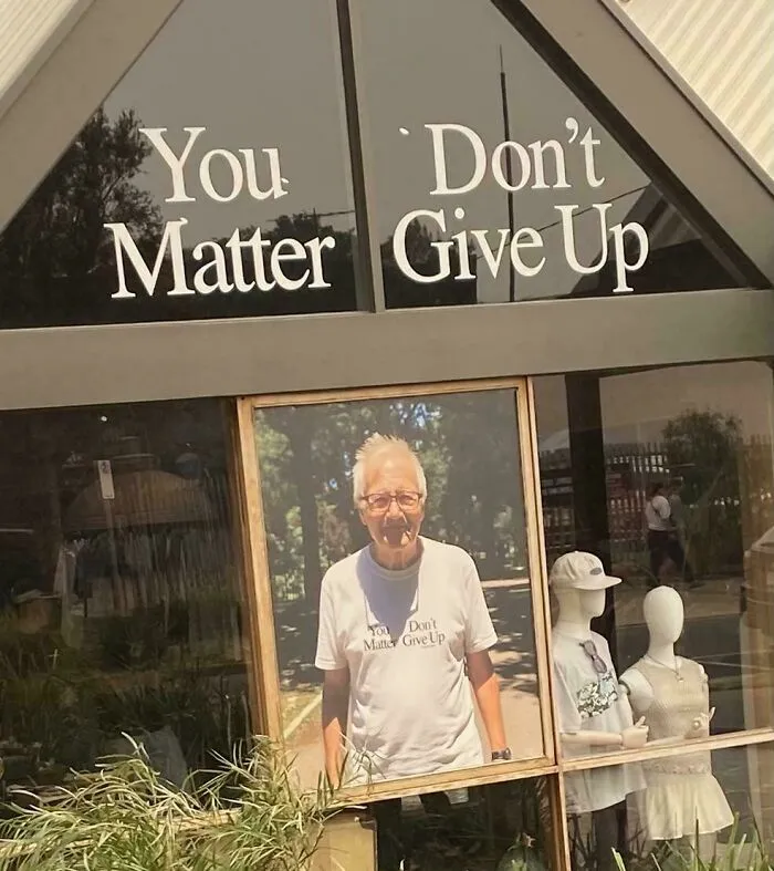 Ambiguous Word Placement In Inspirational Sign