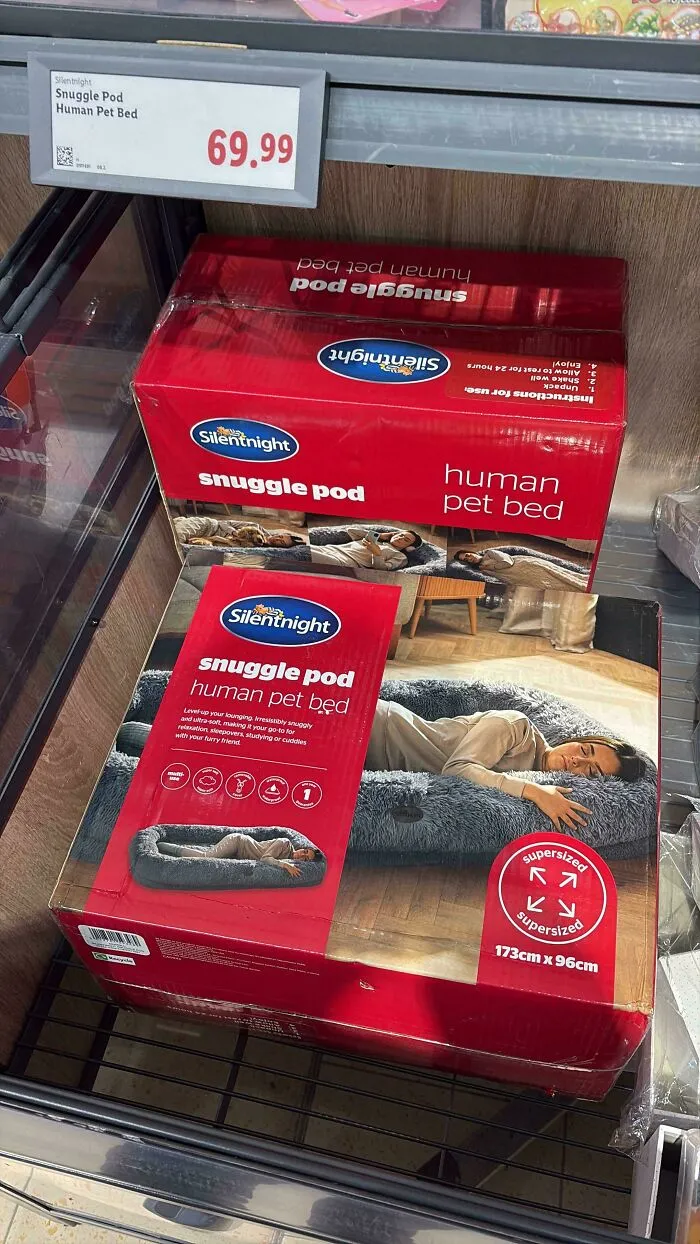 Human Pet Bed In Lidl (UK)