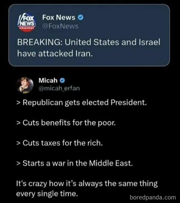 He Summed Up The Pattern In Four Bullet Points