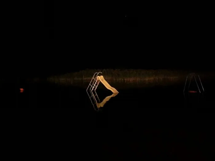 Playground In The Middle Of A Lake