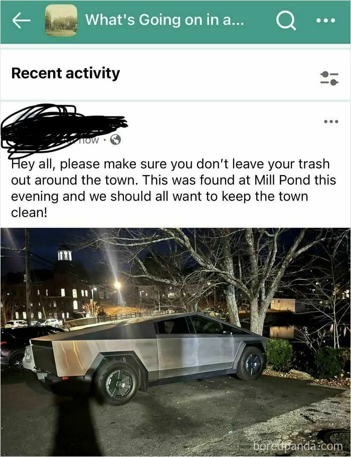 Shared This On My Local Town Facebook Page. You All Should Enjoy It Too