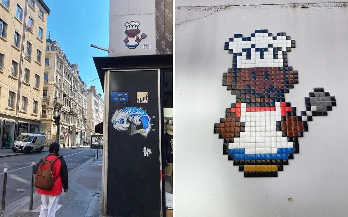 This Street Artist Turns City Walls Into Pixel Art Surprises (80 Pics)