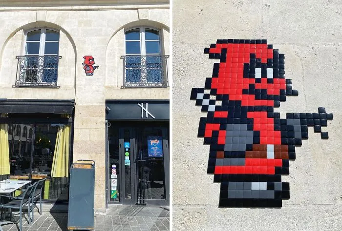 This Street Artist Turns City Walls Into Pixel Art Surprises (80 Pics)