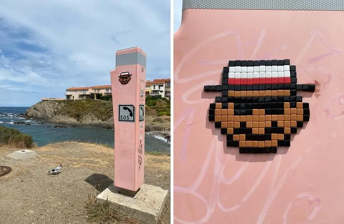 This Street Artist Turns City Walls Into Pixel Art Surprises (80 Pics)