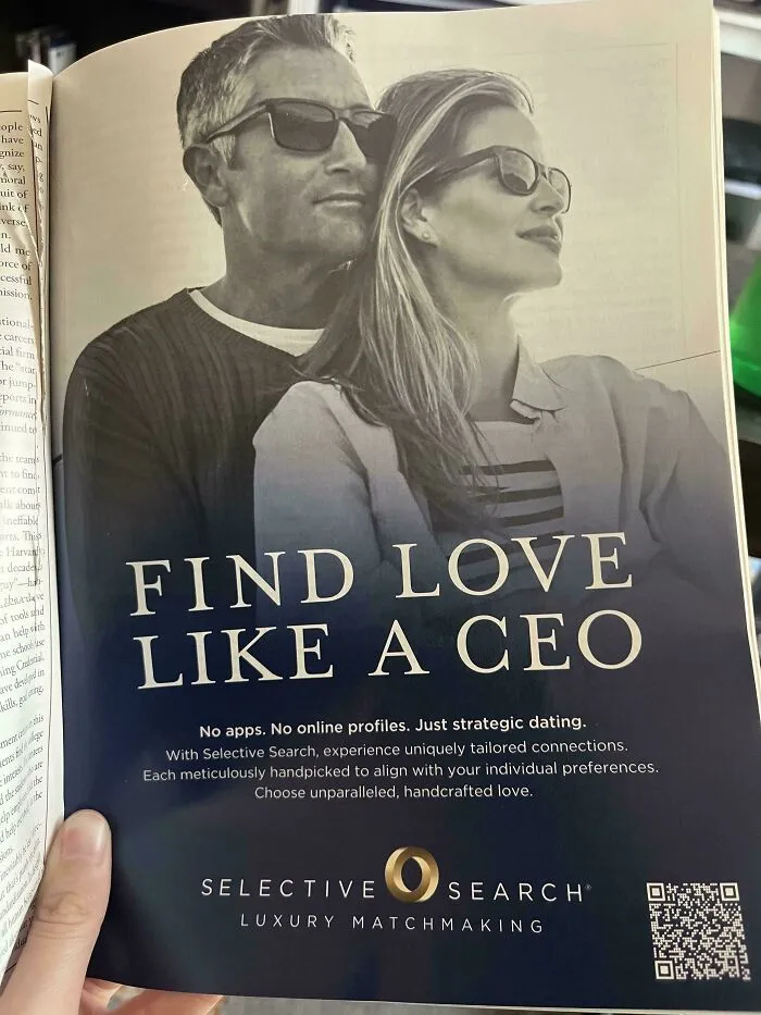 This Ad In A 2024 Issue Of The Atlantic