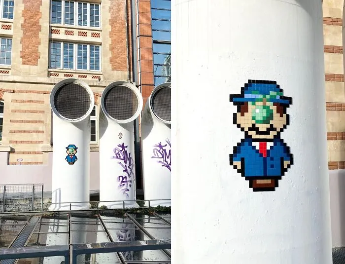 This Street Artist Turns City Walls Into Pixel Art Surprises (80 Pics)