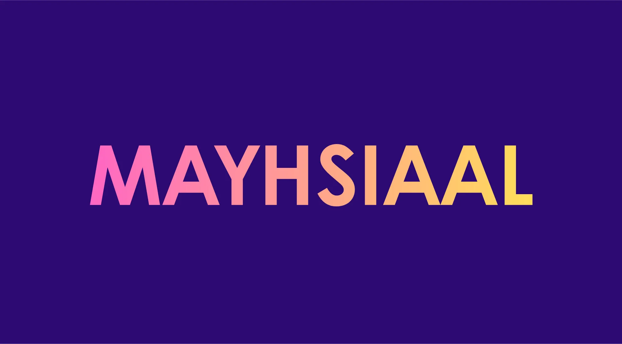 Scrambled word puzzle featuring the mountain range containing Everest in a colorful text on a brown background.