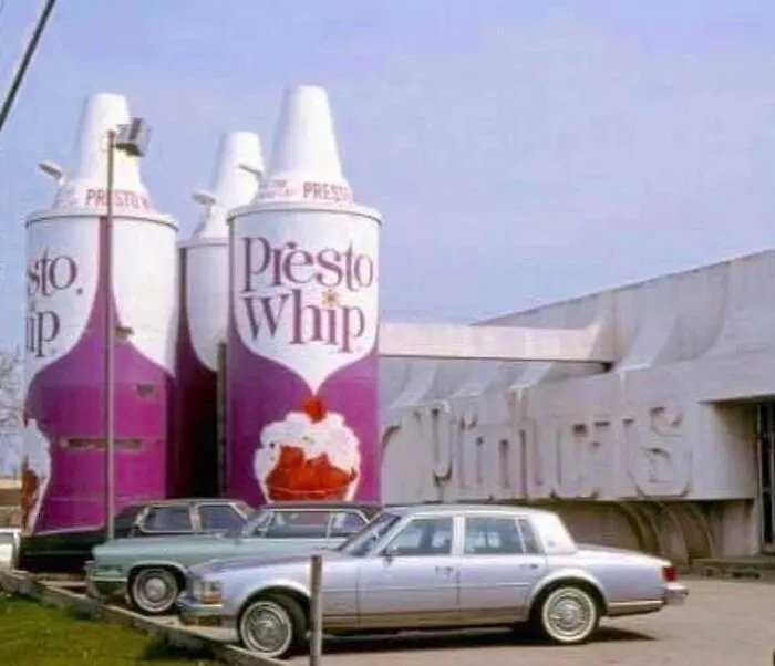 The Presto Whip Building In Dearborn, Michigan, 1976