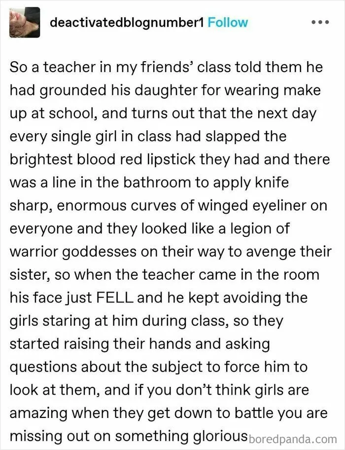 I Love It When We Rise Up Together To Destroy The Patriarchy ✊