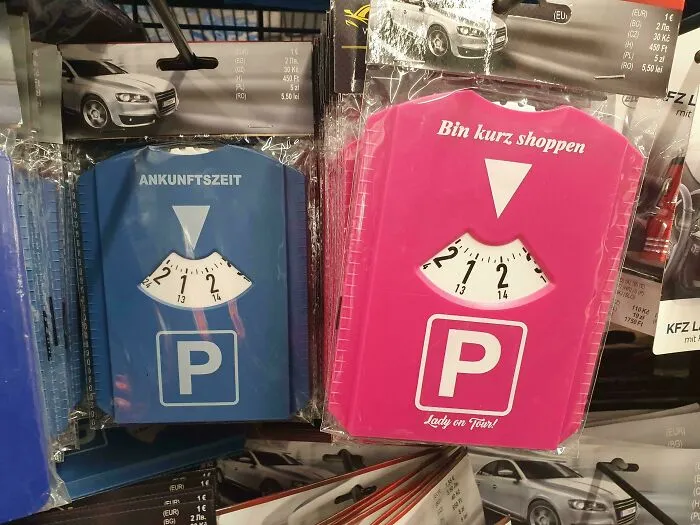 Gendered Parking Discs