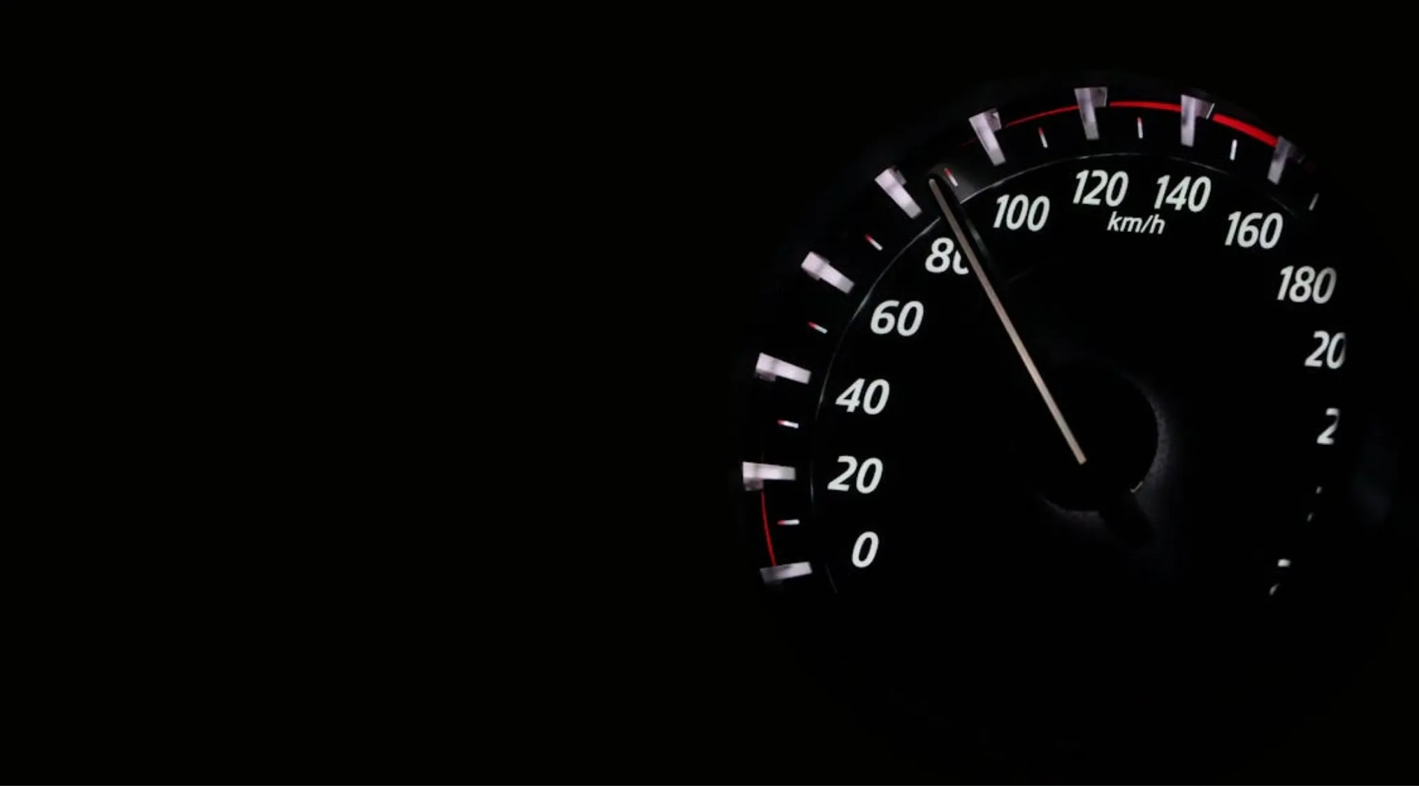 Speedometer showing a high speed reading, symbolizing the fastest land animal and general knowledge skills test.