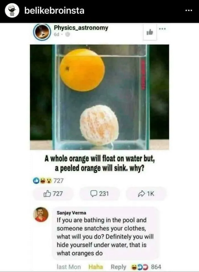 He Is Not Wrong 😁