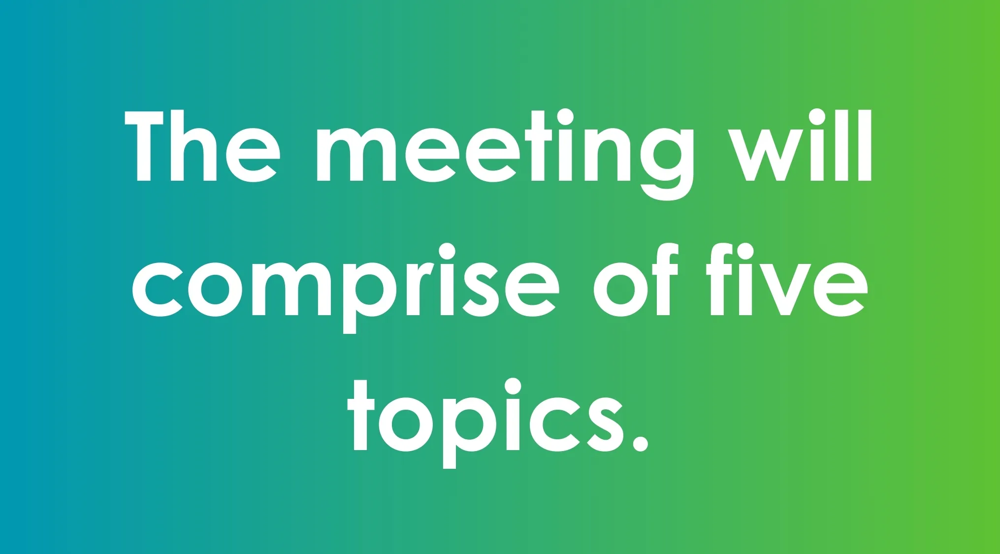 Sentence on a gradient background showing a fix the sentence example with a word that should be omitted.