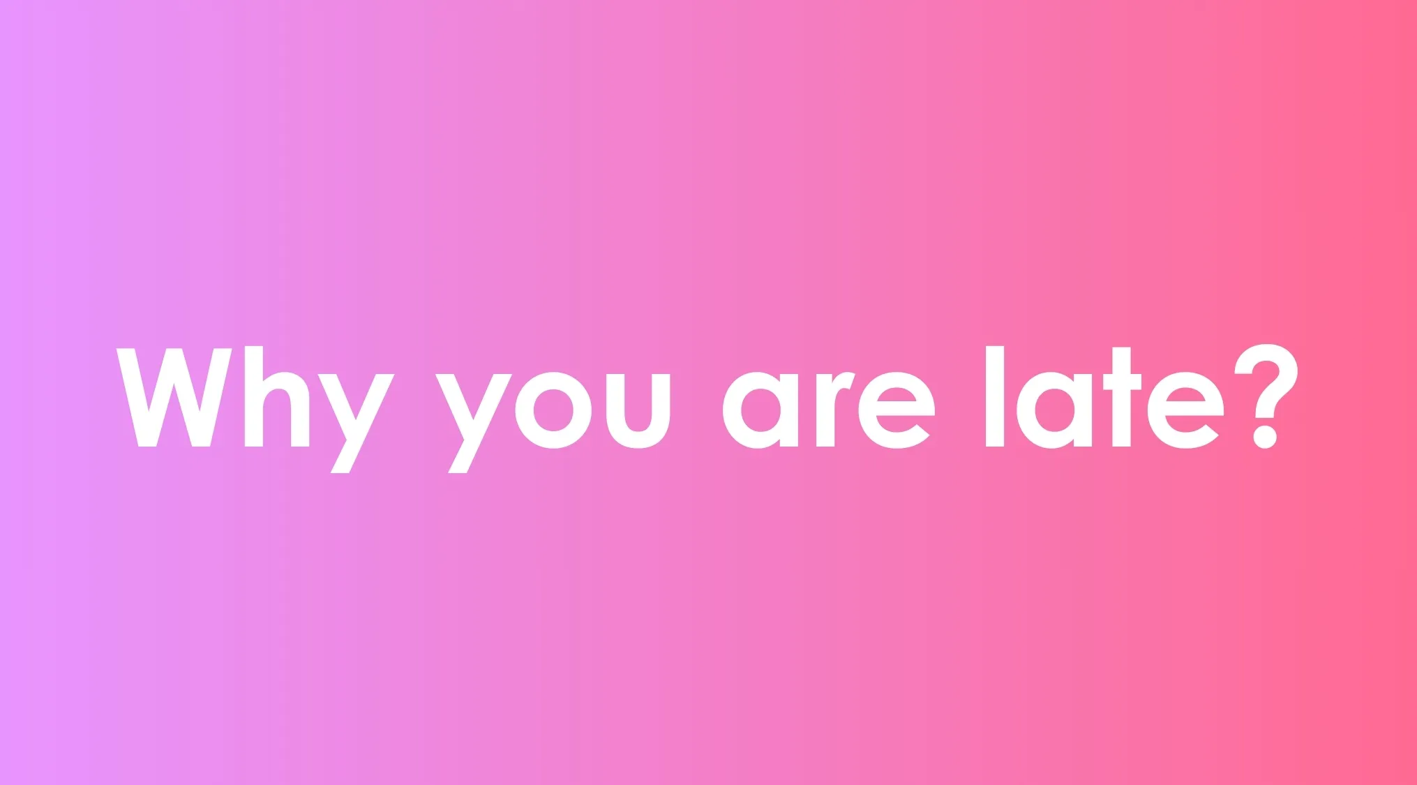 Text fix the sentence example showing incorrect question on pink and purple gradient background