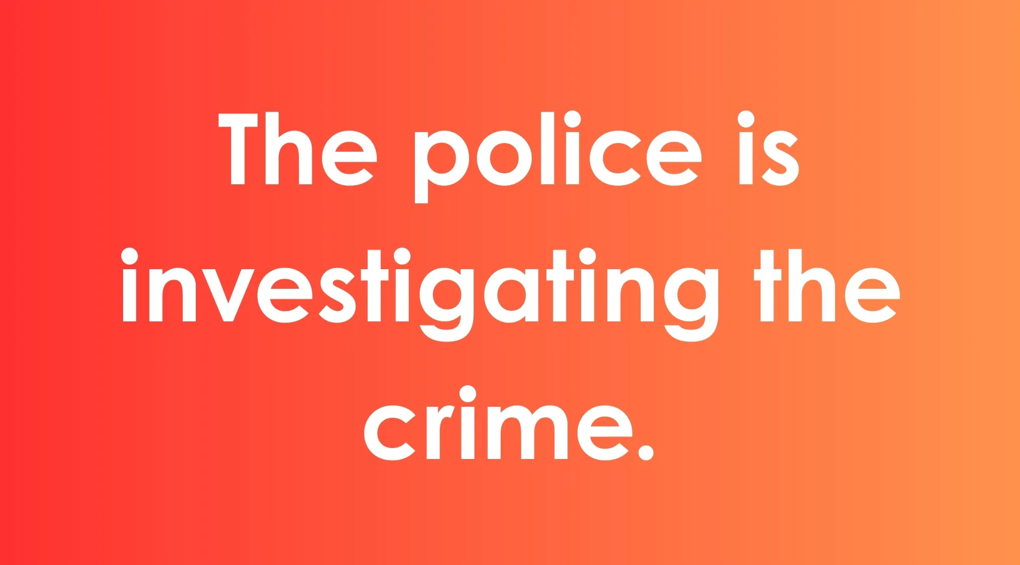 Sentence displayed on orange background asking which word should be replaced in this sentence for fix the sentence.