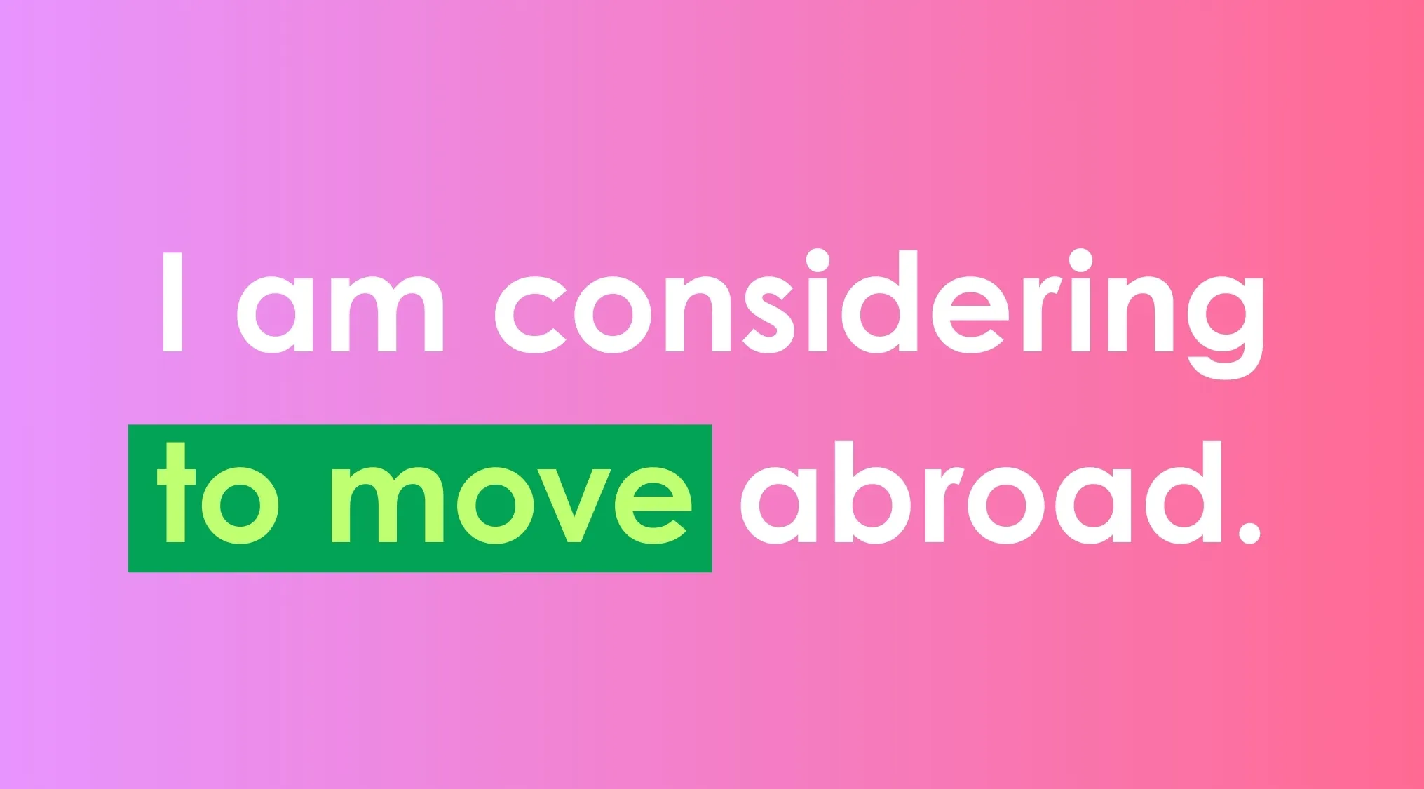 Sentence fix example with highlighted words to move for replacing in text editing context