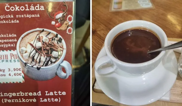 Lo que pedí vs. Lo que recibí