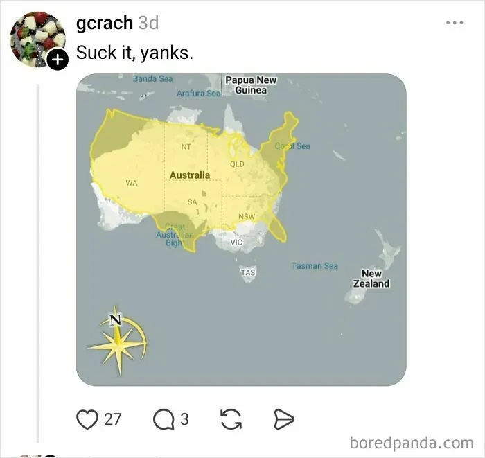 Someone Asks Why Maps Lie About Sizes, Internet Delivers A Hilarious Reality Check (35 Pics)