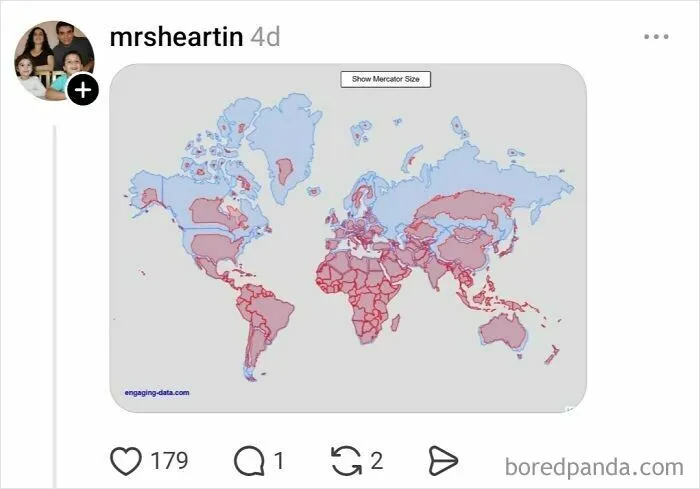 Someone Asks Why Maps Lie About Sizes, Internet Delivers A Hilarious Reality Check (35 Pics)