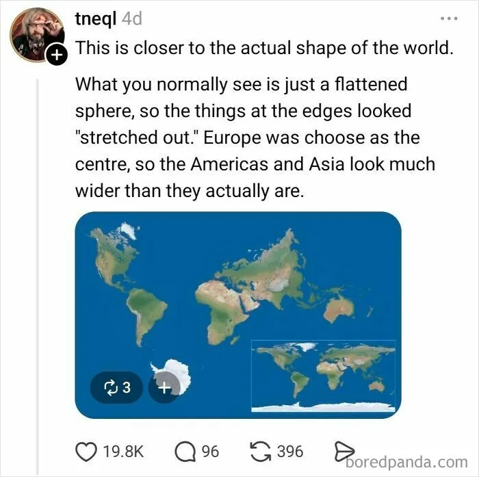 Someone Asks Why Maps Lie About Sizes, Internet Delivers A Hilarious Reality Check (35 Pics)