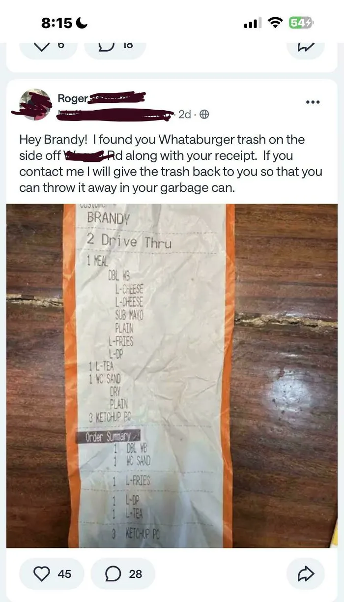 Quit Littering,brandy!