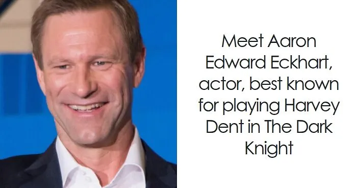 Aaron Eckhart: Bio And Career Highlights