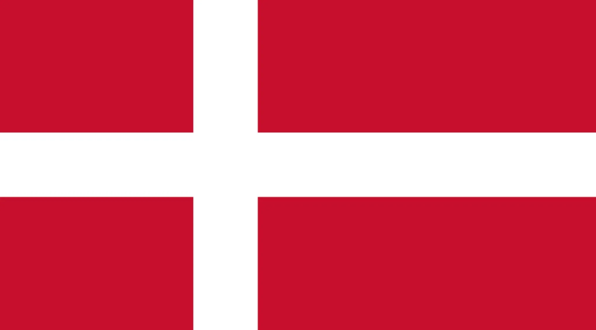 Red and white Nordic cross flag shown as a visual hint in geography challenge to guess the country.