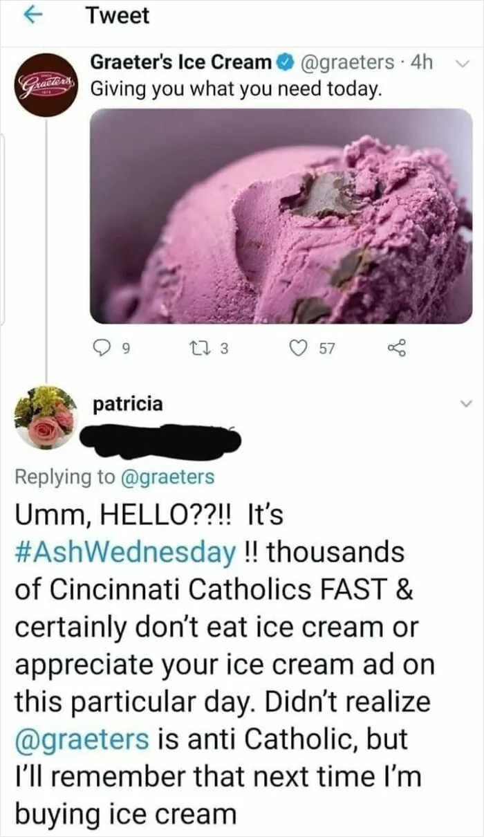 The World Doesn’t Revolve Around You, Patricia