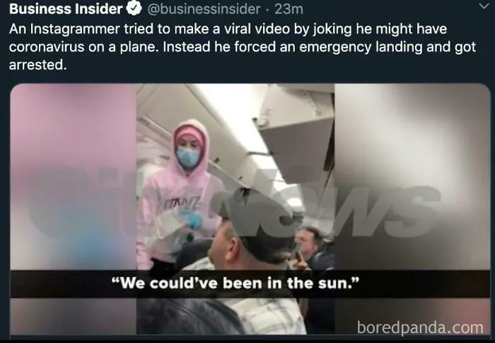 WCGW Pretending To Have The Coronavirus