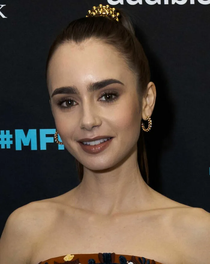 Actress Lily Collins, 37