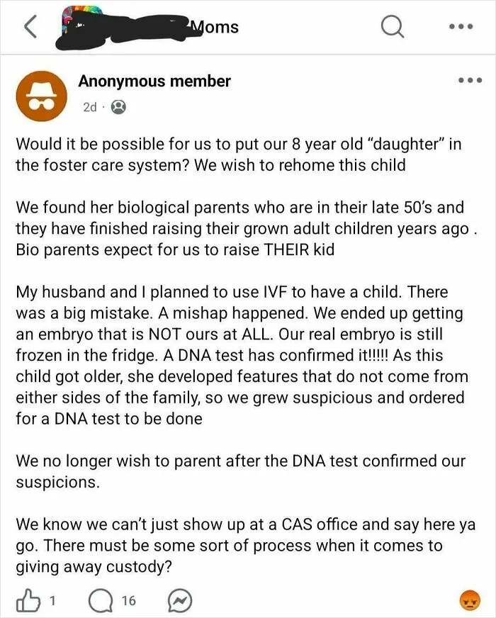 This Is Actually Infuriating. That Poor Child