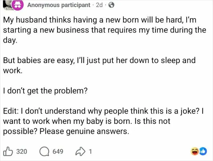 A Whole New Level Of Delusional