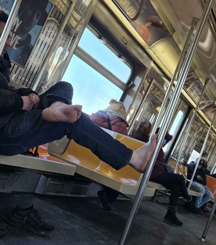 Save It For Your Living Room! Not On The Train