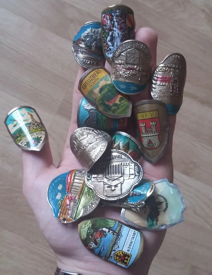 I've Met An Old Man In Germany And He Sent Me These Little Coat Of Arms, Telling Me To Visit Each Of This Location. What Are These Exactly Used For?