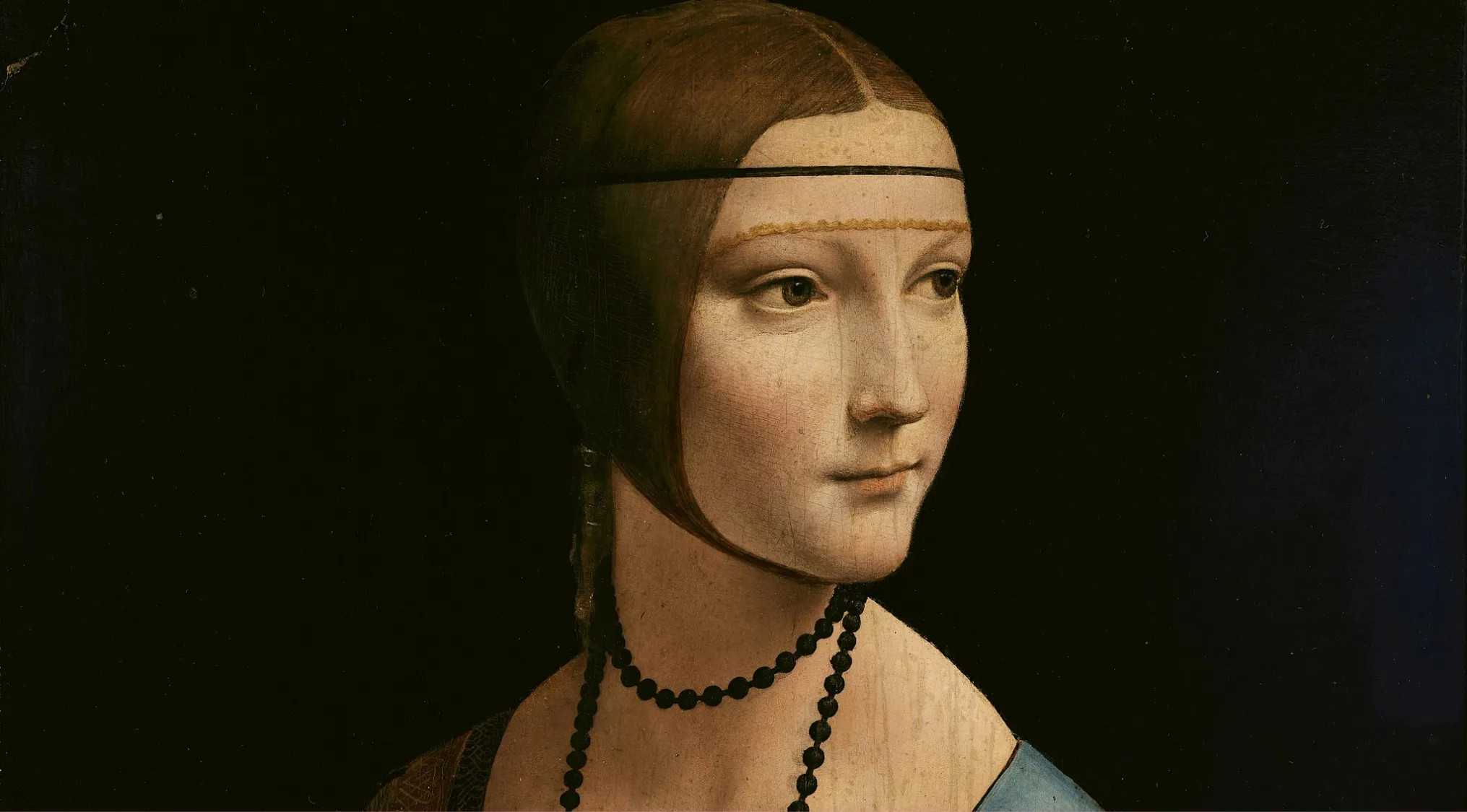 Renaissance portrait of a woman showing subtle use of the sfumato technique for soft transitions between light and shadow.