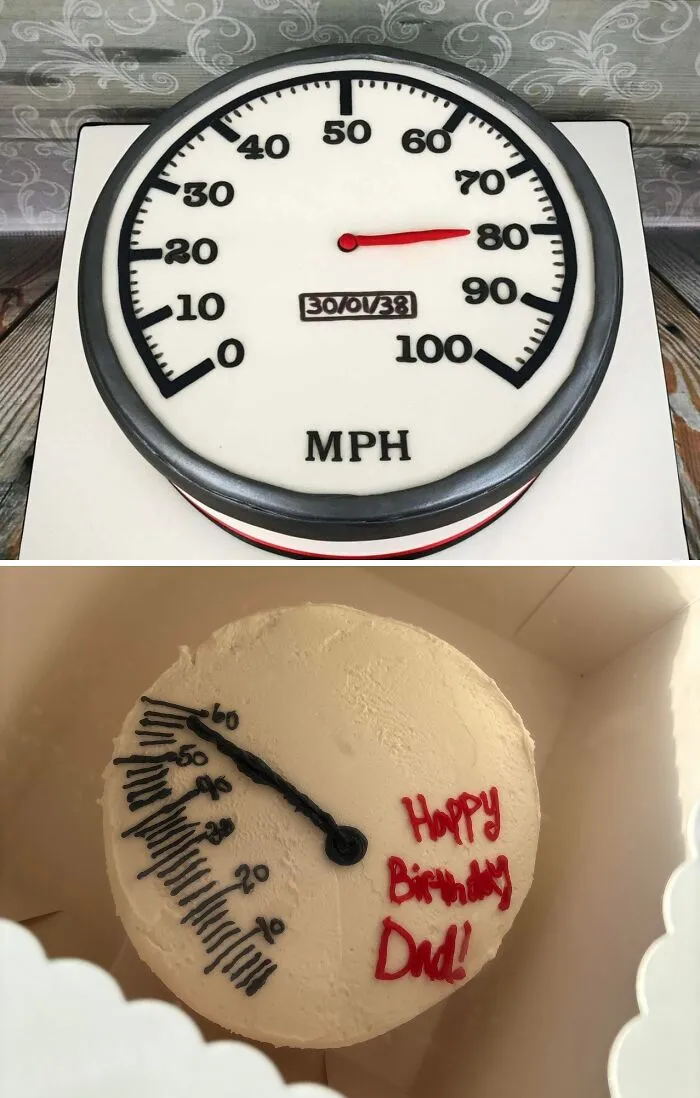 Ordered A Cake For My Father’s Birthday