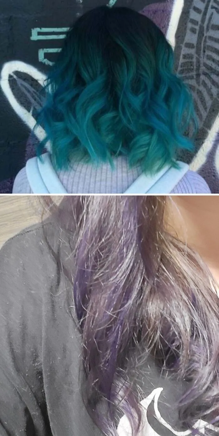 El color que pedí y el color que conseguí